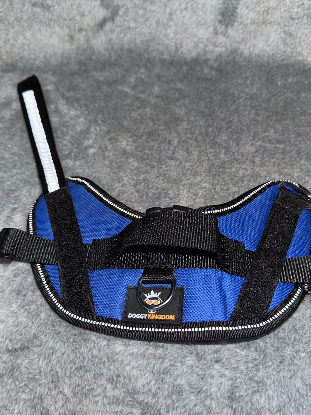 Doggy Kingdom Brand Blue Harness Size XS